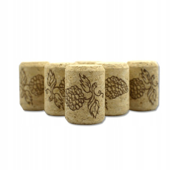 Korki do butelek na wino Korek Aglomerowany 10x sztuk 22 x 33 mm