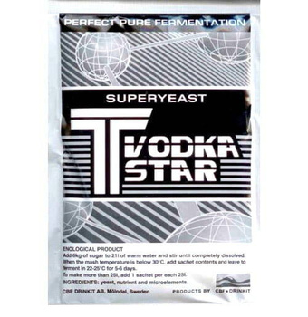 Drożdże gorzelnicze turbo T VODKA STAR PerfectPure