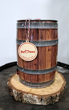 Beczułka Beczka 5L a'la drewniana Keg Mini Beczka idealna na piwo nalewki z kranikiem 5000ml