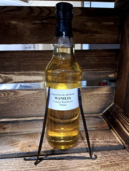 Zaprawka do alkoholu Wanilia Esencja Waniliowa na 10-15L z laską wanilii
