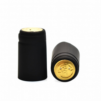 Kapturek Termokurczliwy Czarny Mat Kapturki Czarne Matowe 10x sztuk