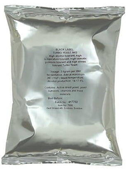 Drożdże gorzelnicze Black Label 1 kg Najczystsze drożdże na rynku ! Duże nastawy