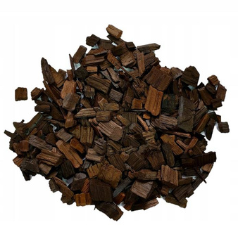 Płatki Dębowe Amerykańskie Mocno Opiekane 100g USA do wina nalewek bimbru