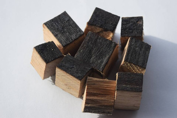 Kostki dębowe 100g dąb z beczek po whisky bourbon