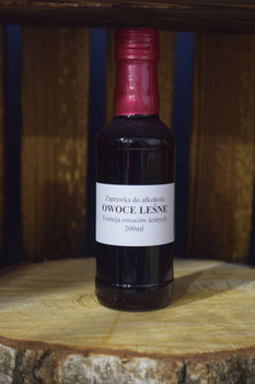 Zaprawka do alkoholu esencja Owoce Leśne na 5 L smak żurawina jagoda jeżyna malina cynamon goździk