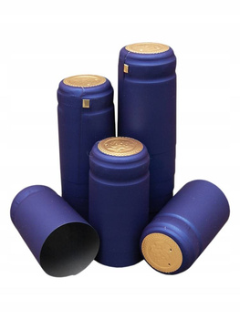 Kapturek Termokurczliwy Niebieski Kapturki Niebieskie 10x sztuk