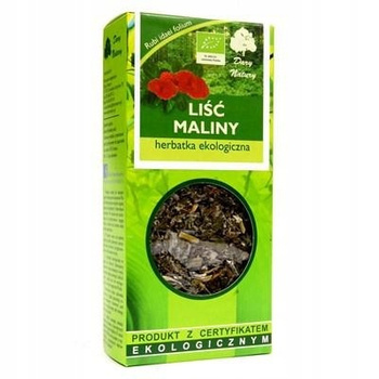 Herbatka Liść Maliny Dary Natury Bio 25g Eko