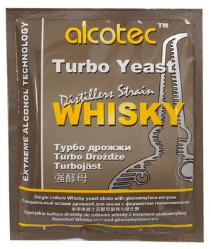 Drożdże gorzelnicze Alcotec do zacieru na WHISKY słód cukier