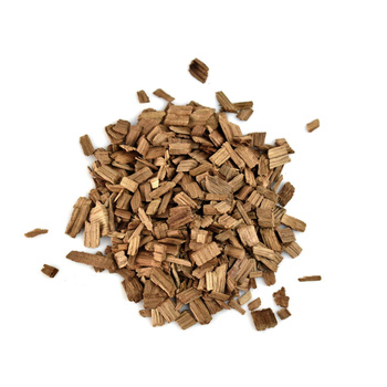 Płatki dębowe USA BOURBON BARREL light 50g chipsy do whisky dąb z beczek po bourbon średnio opiekane