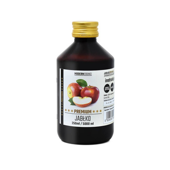 Zaprawka do alkoholu Jabłkowa Jabłko PREMIUM 250ml / 5L aromat esencja jabłka