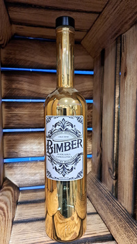 Złota butelka 700ml Duch Puszczy Podlaska Samogonka Ekskluzywna Edycja Gold na nalewkę bimber wódkę Idealna na Prezent