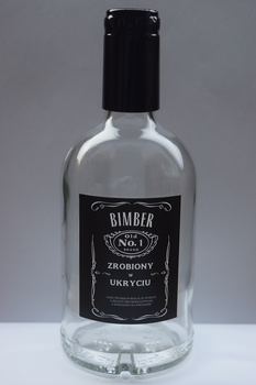 Butelka 500ml Tadeusz Zestaw BIMBER Duch Puszczy