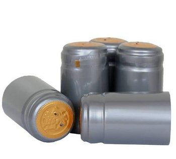 Kapturek Termokurczliwy Srebrny Kapturki Srebrne 10x sztuk