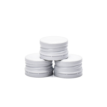 Zakrętki aluminiowe Białe zakrętka do butelek fi 28/18 mm
