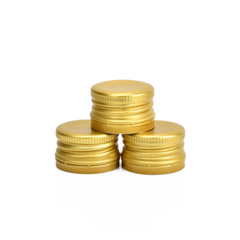 Zakrętki aluminiowe Złote zakrętka do butelek fi 28/18 mm