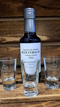 Zaprawka Blue Curacao Esencja pomarańczowa z nutą tropikalnych owoców Zaprawka na 4-5L destylatu alkoholu