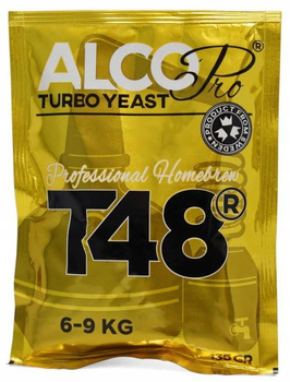 Drożdże Gorzelnicze Alcopro T48 9kg nastaw nawet do 21.5% Turbo drożdże