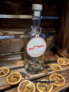 Gotowy zestaw do zrobienia domowej whisky bourbon DIY Butelka 500 ml z korkiem