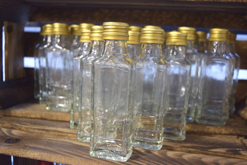 Zestaw 20x Butelki Butelka MOSKWA 100 ml na Bimber Wódkę na wesele dla gości na nalewki Moskva