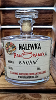 Banan Nalewka Panoramixa DIY Gotowy zestaw do zrobienia domowej nalewki Karafka 0,7L Butelka 700 ml Wyselekcjonowanie składniki na Duch Puszczy