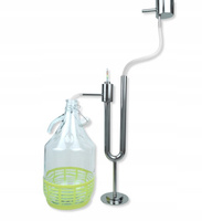 PAPUGA Destylacyjna z gąsiorem 5L + Alkoholomierz