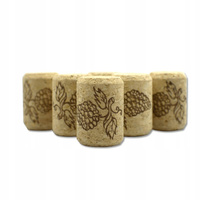 Korki do butelek na wino Korek Aglomerowany 10x sztuk 22 x 33 mm