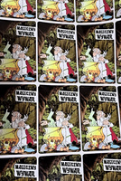 Etykietka Panoramix Kociołek Panoramixa Magiczny Wywar Bimber Duch Puszczy naklejka 108x68mm Etykieta na butelkę 100x sztuk pakiet