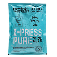 X-PRESS PURE do 21,5% Mocne Drożdże gorzelnicze