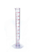 Menzurka plastikowa 100 ml z podziałką Cylinder do pomiarów 