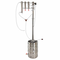 Destylator KEG 50l 2 odstojniki zimne palce 180 cm