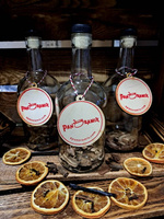 Gotowy zestaw do zrobienia domowej whisky bourbon DIY Butelka 500 ml z korkiem 3x