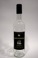 Butelka 0,75L z etykietą Duch Puszczy idealna na Bimberek Nalewkę 750ml