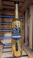 Złota butelka 700ml Duch Puszczy Natural Ingredients Ekskluzywna Edycja Gold na nalewkę bimber wódkę Idealna na Prezent