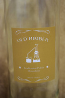 Etykietka 60x70mm na butelkę Old Bimber Moonshine na butelkę 10x sztuk