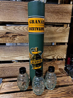 Tuba Granat Rozrywkowy Butelki Granaty 100ml na Bimber Alkohol Duch Puszczy Idealny zestaw na prezent