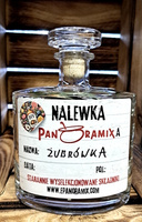 Żubrówka Nalewka Panoramixa DIY Gotowy zestaw do zrobienia domowej nalewki Karafka 0,7L Butelka 700 ml Wyselekcjonowanie składniki