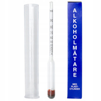 Alkoholomierz z cylindrem menzurka szwedzki 20 cm Dokładny wskaźnik alkoholu